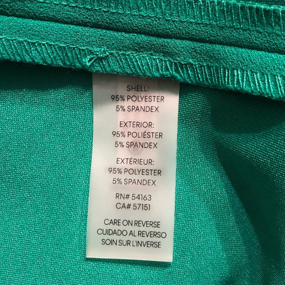 Calvin Klein Elegant Green Sleeveless Dress - Picture 14 of 16